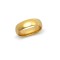9ct Yellow Gold Standard Weight Court Profile Mirror Finish Wedding Ring 7mm