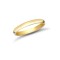 22ct Yellow Gold Standard Weight 2mm D Shaped Profile Mirror Finish Wedding Ring 2mm