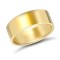 9ct Yellow Gold Standard Weight Flat Profile Mirror Finish Wedding Ring 8mm