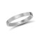 Platinum Standard Weight Flat Profile Mirror Finish Wedding Ring 2mm