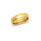9ct Yellow Gold Premium Weight Court Profile Mirror Finish Wedding Ring 6mm
