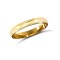 18ct Yellow Gold Standard Weight Court Profile Mill Grain Wedding Ring 3mm