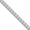 18ct White Gold 1.03ct Claw Set Tennis Bracelet