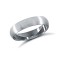 Platinum Standard Weight Court Profile Satin Wedding Ring 4mm