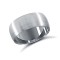 Platinum Standard Weight Court Profile Satin Wedding Ring 8mm