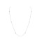 18ct White 0.70ct Diamonds By The Inch Chain - 18