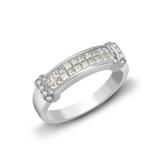 18ct White Gold Diamond Ring