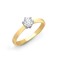 18ct Yellow Gold 25pts Solitaire Dia Ring