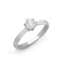 18ct White Gold 1ct Solitaire Dia Ring